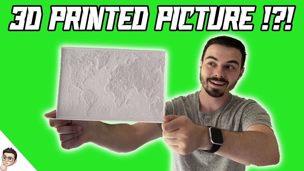 How to make a Lithophane | 3D Printing Photos