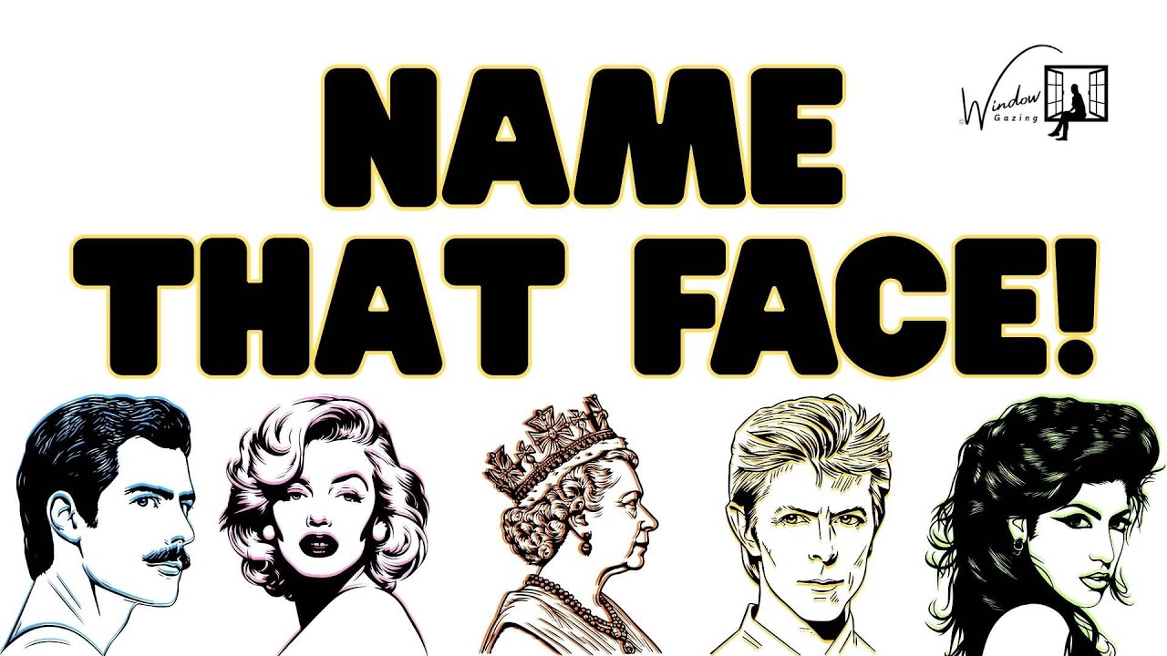 Name That Face Reminisce Trivia Game