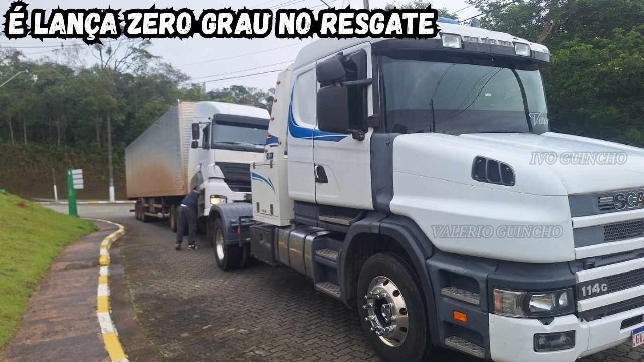 SOCORRO DE PESO | Operação com lança zero grau do Ivo Guincho AJUDANDO MEU IRMÃO NUMA OPERAÇÃO.