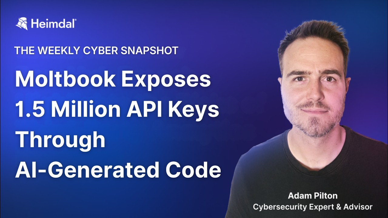 Moltbook Exposes 1.5 Million API Keys Through AI-Generated Code