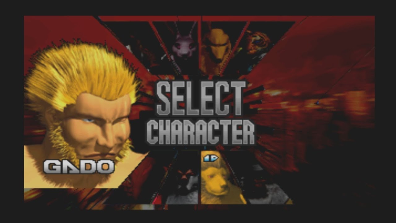 Bloody Roar - Gado Playthrough (PSX)