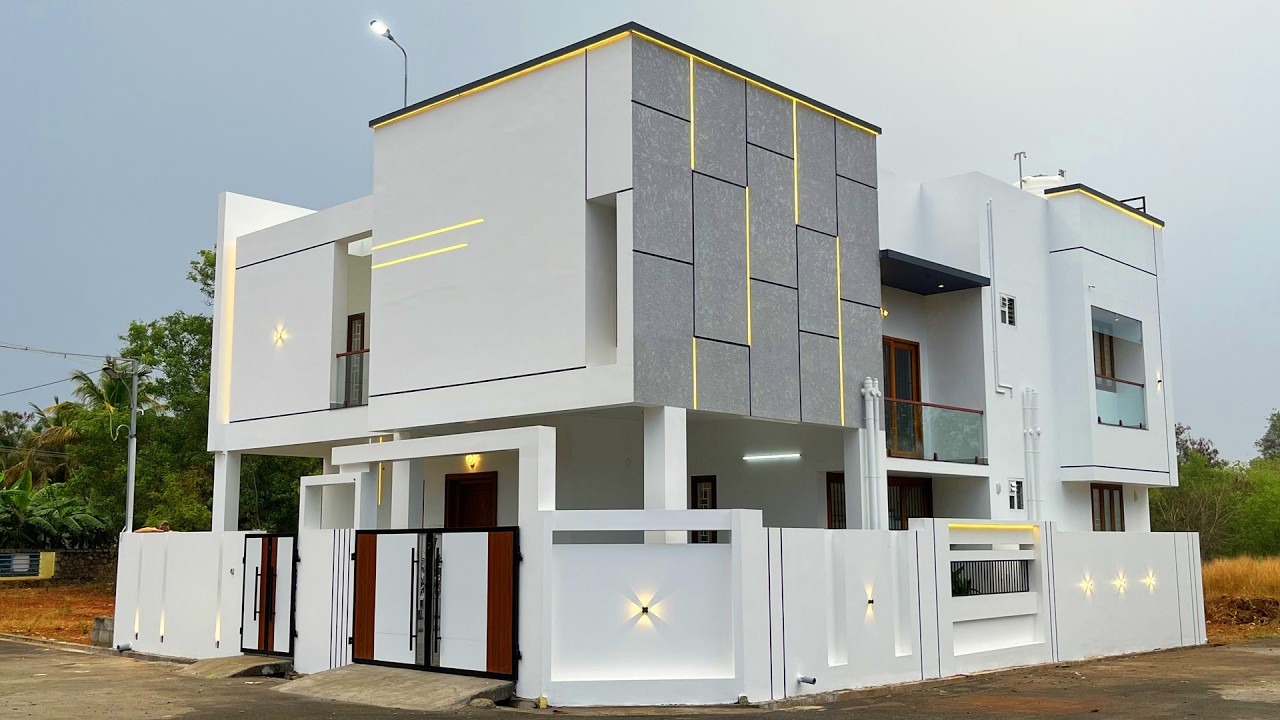 வீடு கட்டினா இப்படி கட்டுங்க😍🏡| அசத்தலான Architect Design 3BHK Duplex House with Stunning Interior