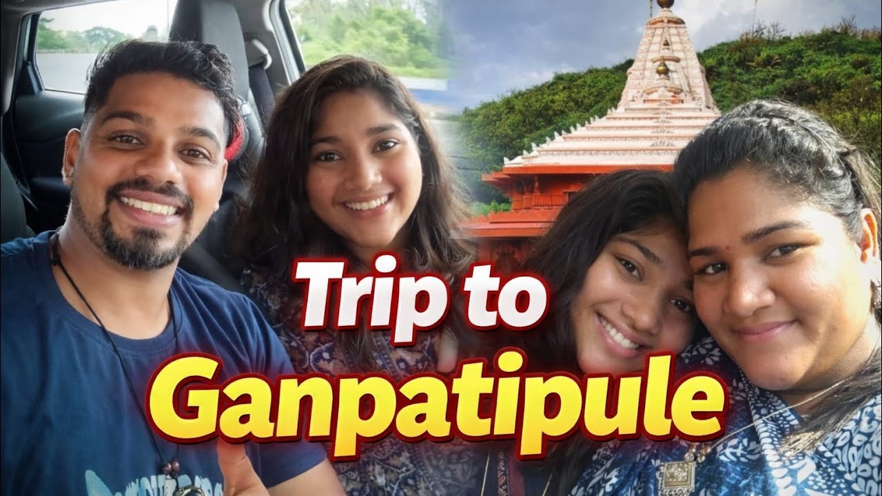 Journey to ganpati pule || Goa - Ganpati pule || Preety pinkyy || Fun travel vlog ||