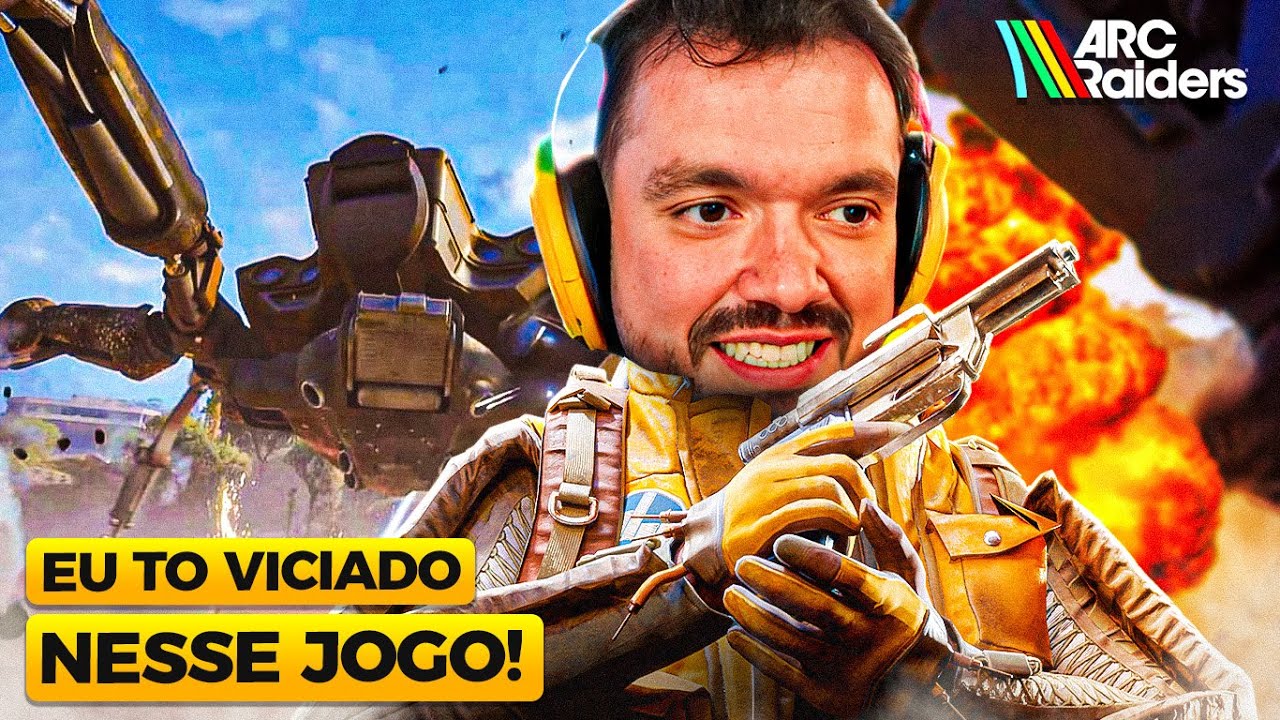 GAULES VOLTOU A JOGAR ARC RAIDERS! #1