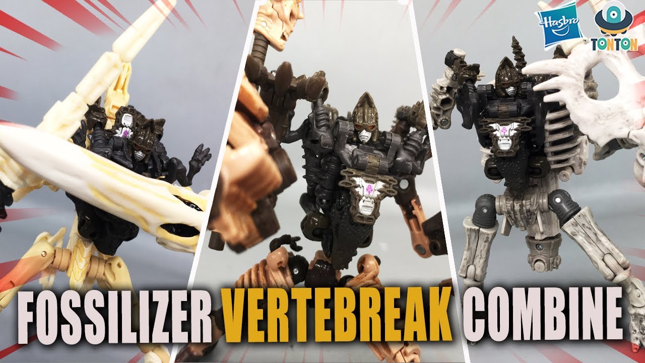 Transformer Kingdom Fossillizer VerteBreak All Combine