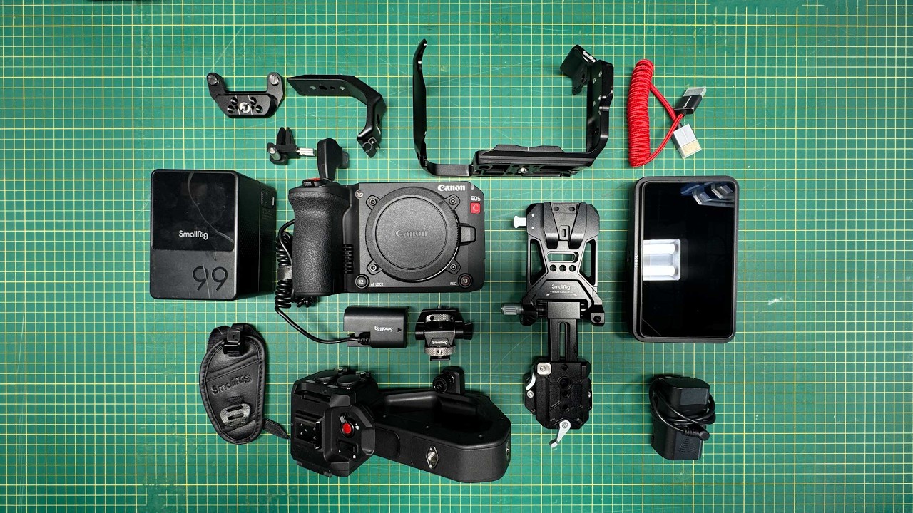 Сборка Canon C50 SmallRig