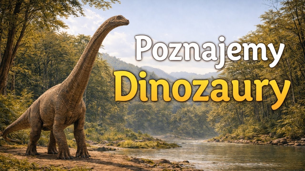 🦕🦖 Poznajemy Dinozaury - najsłynniejsze gatunki 🦕🦖 | Edukacyjny film o Dinozaurach dla Dzieci