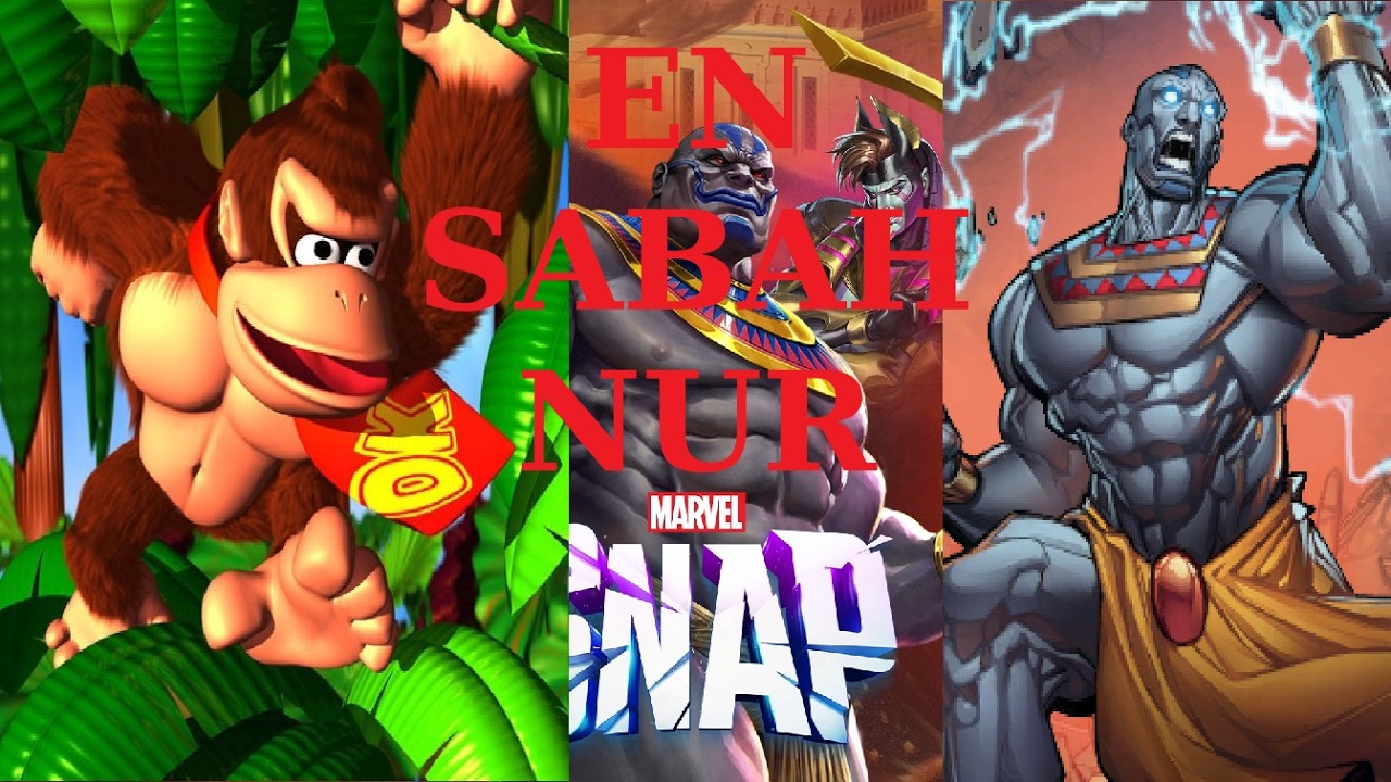 Construction d'un deck Marvel Snap autour de...En Sabah Nur