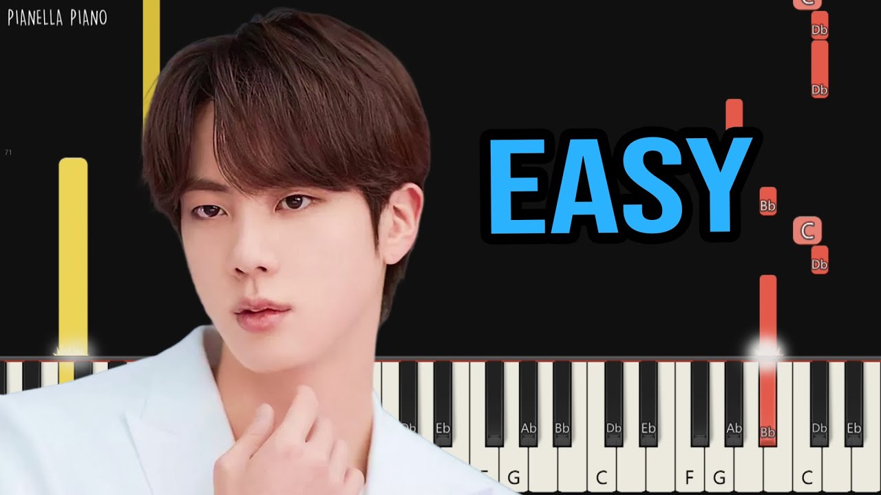 Jin - Don’t Say You Love Me | EASY Piano Tutorial by Pianella Piano
