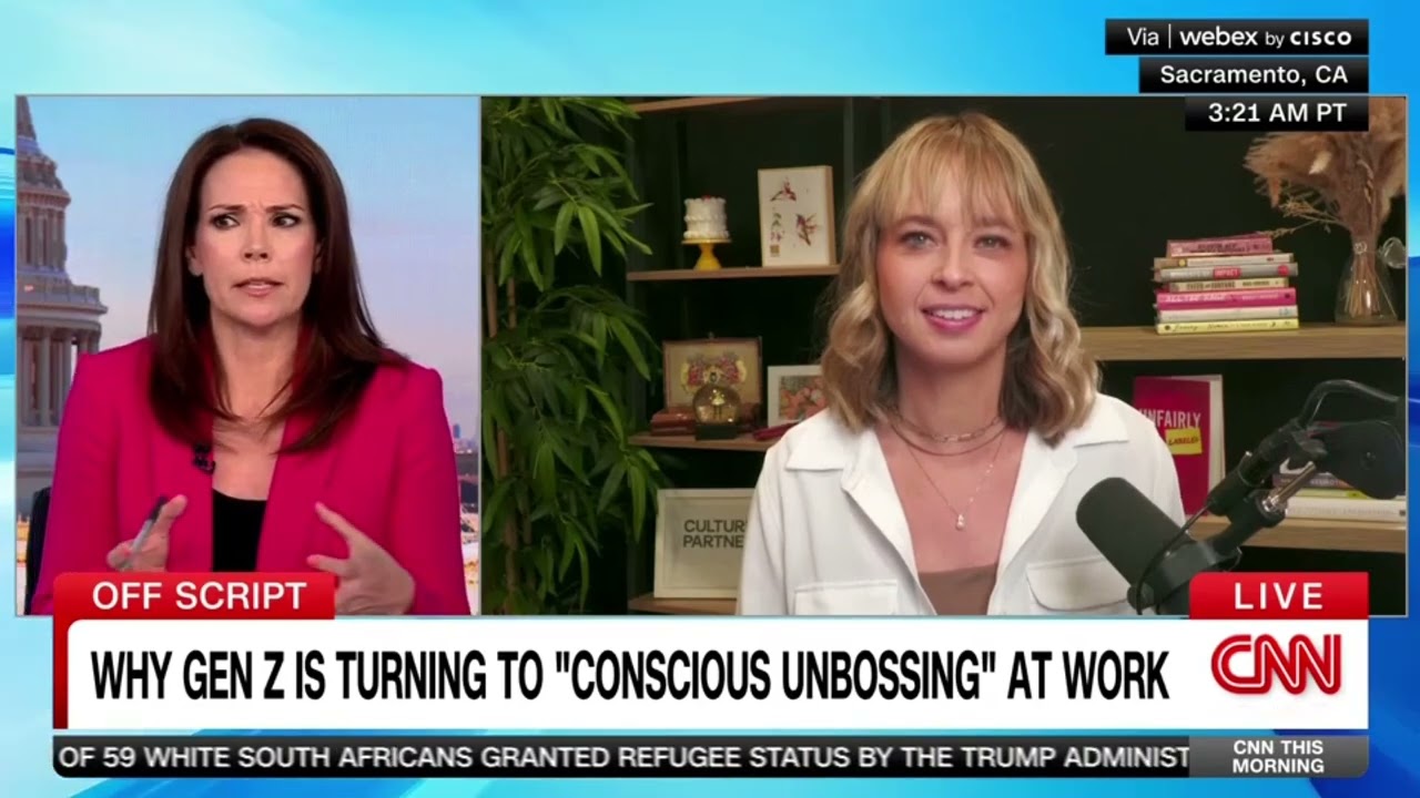 Jessica Kriegel - CNN - Conscious Unbossing
