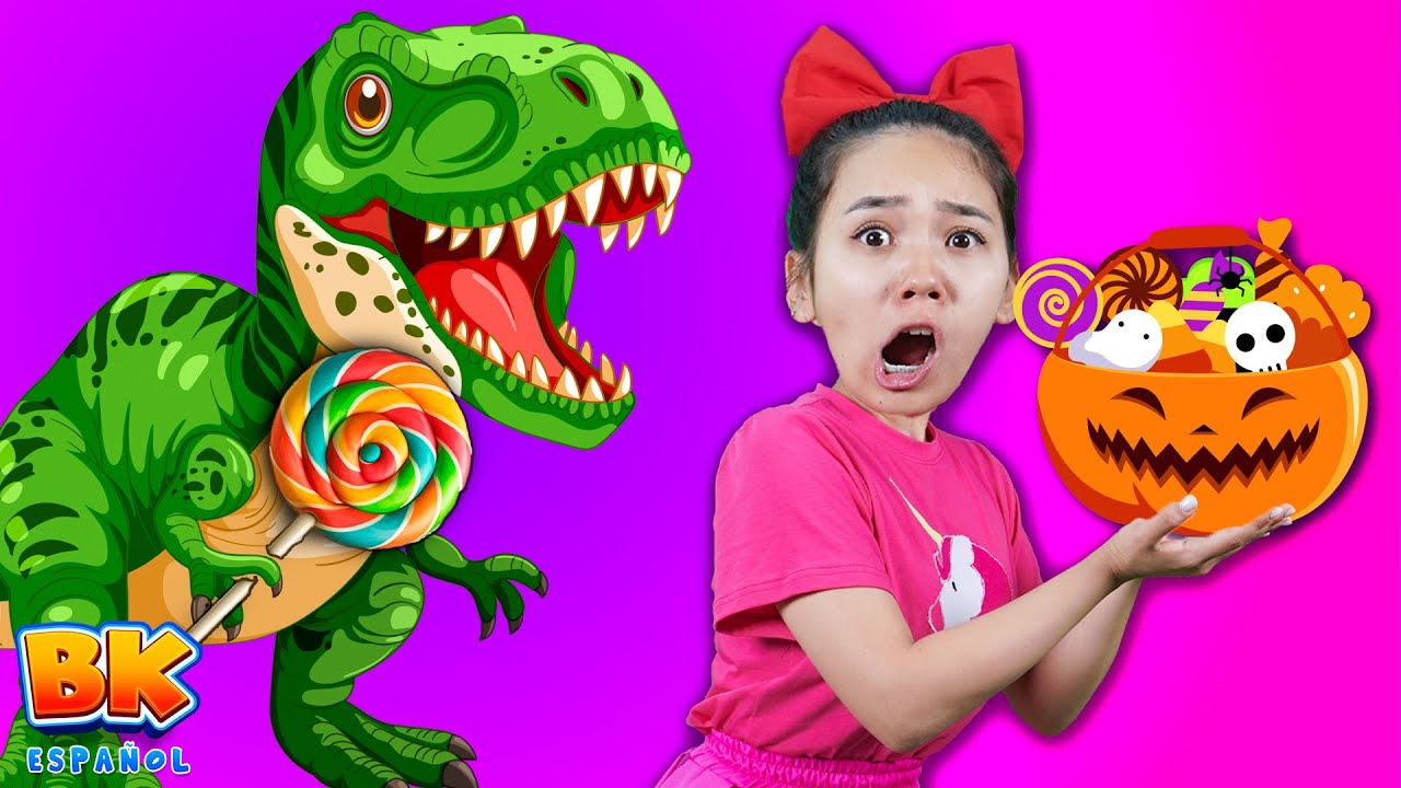 Dino, Dino Dame mi piruleta 🍭😭 | Canciones Infantiles | BisKids Espa&ntilde;ol