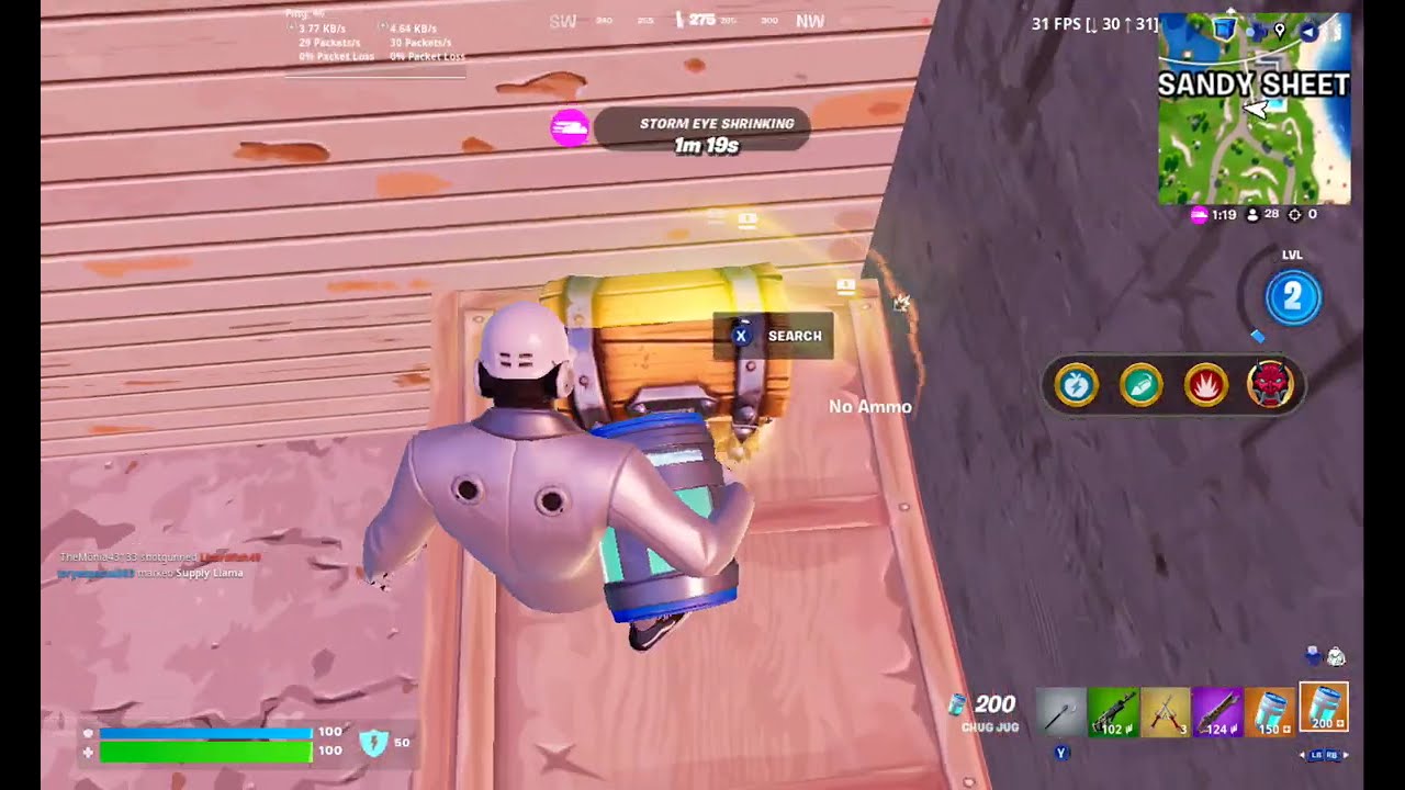 Fortnite Blitz Frenzy on budget android Samsung Tab A9