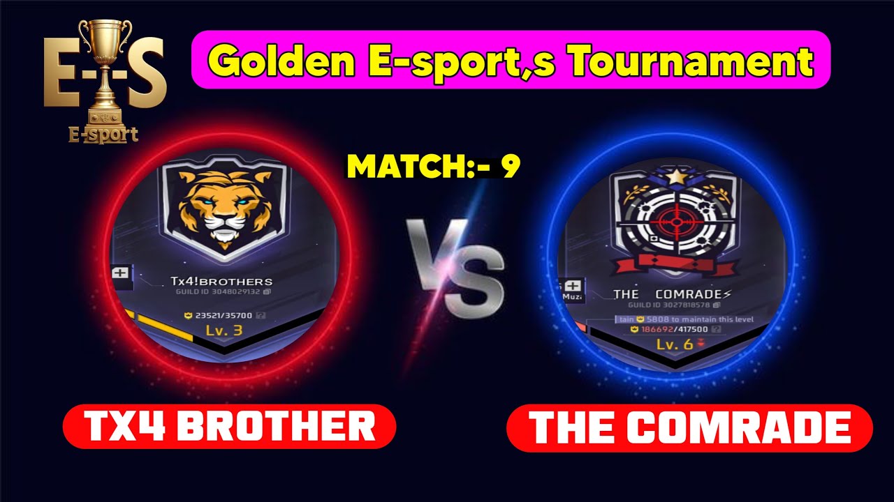 The Comrade (vs) Tx4 Brother Tournament League Match