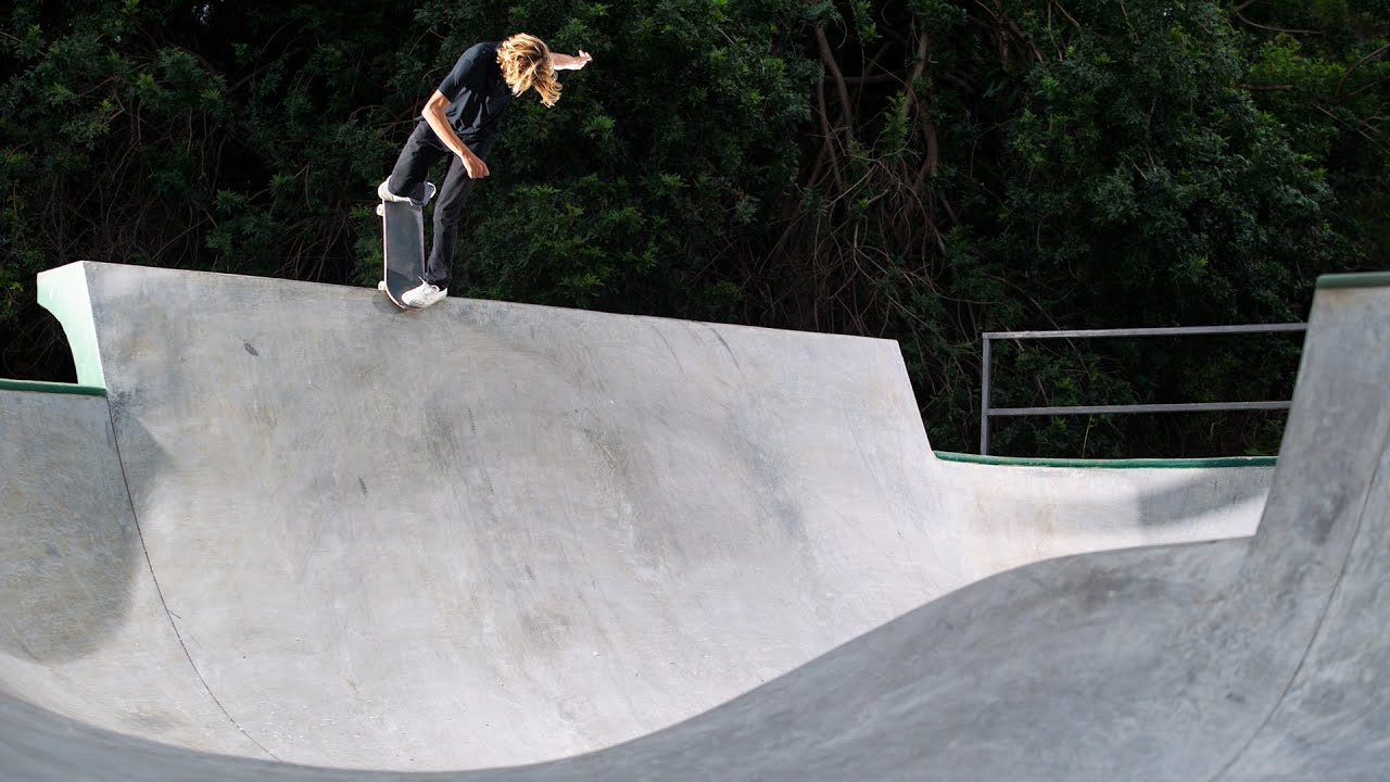Curren Caples Versus A Skatepark In Hawaii - In Transition by Chase Gabor