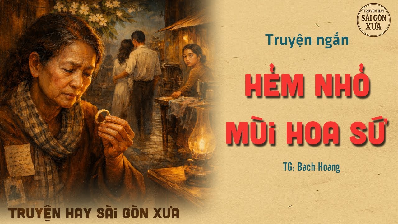 Truyện Hay Sài Gòn Xưa - HẺM NHỎ MÙI HOA SỨ - Nghe Truyện Đêm Saigon Xưa Hay Nhất