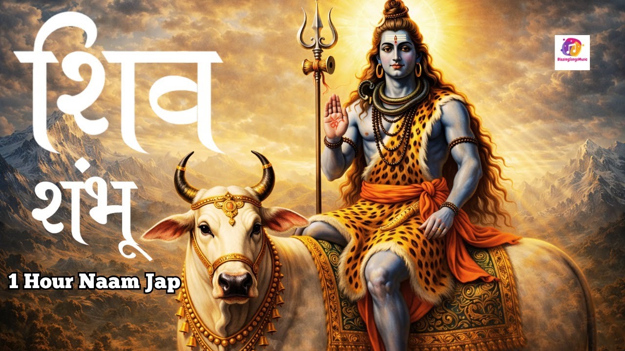 शिव शंभू नाम जप | 1 Hour Continuous Chanting | Powerful Shiva Naam Jap| Lofi Bhajan #shivsambhu#shiv