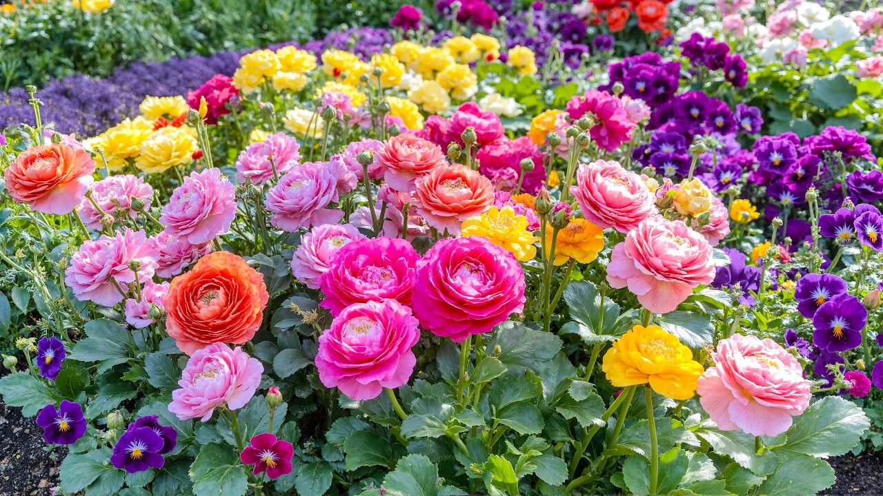 Посмотрите на эти цветы, если ваш разум не может отдохнуть 🌼 Природа, которая тихо исцеляет душу 💗