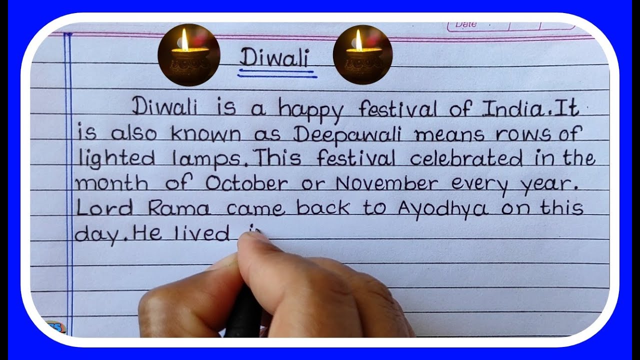 Essay On Diwali in English- Diwali Essay Writing in English