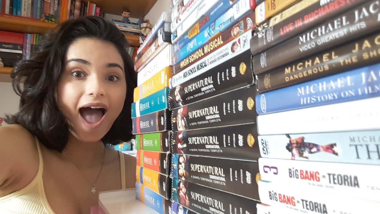 Minha Coleção de DVDs (Séries, Filmes Nostálgicos, Shows Ao Vivo)