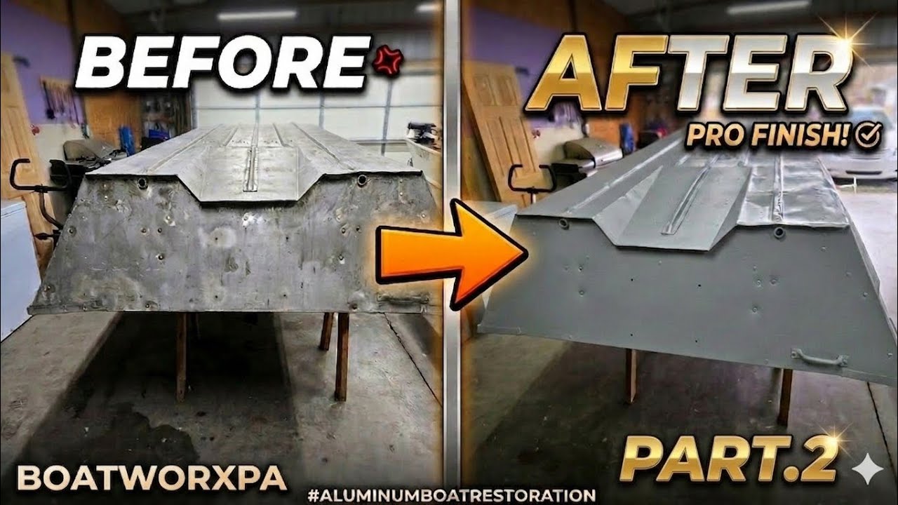 How to Paint an Aluminum Boat Like a PRO: No Primer Needed! PT.2