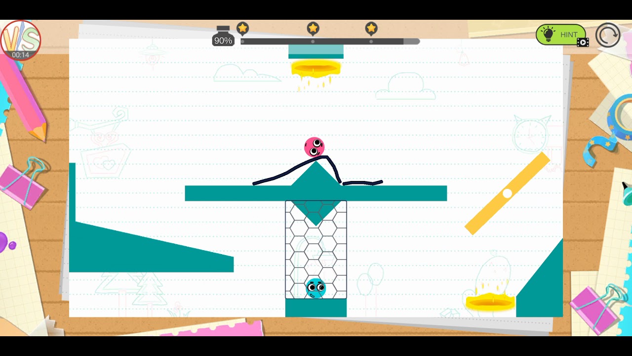 Love Balls Level 414 Solution 3 Stars