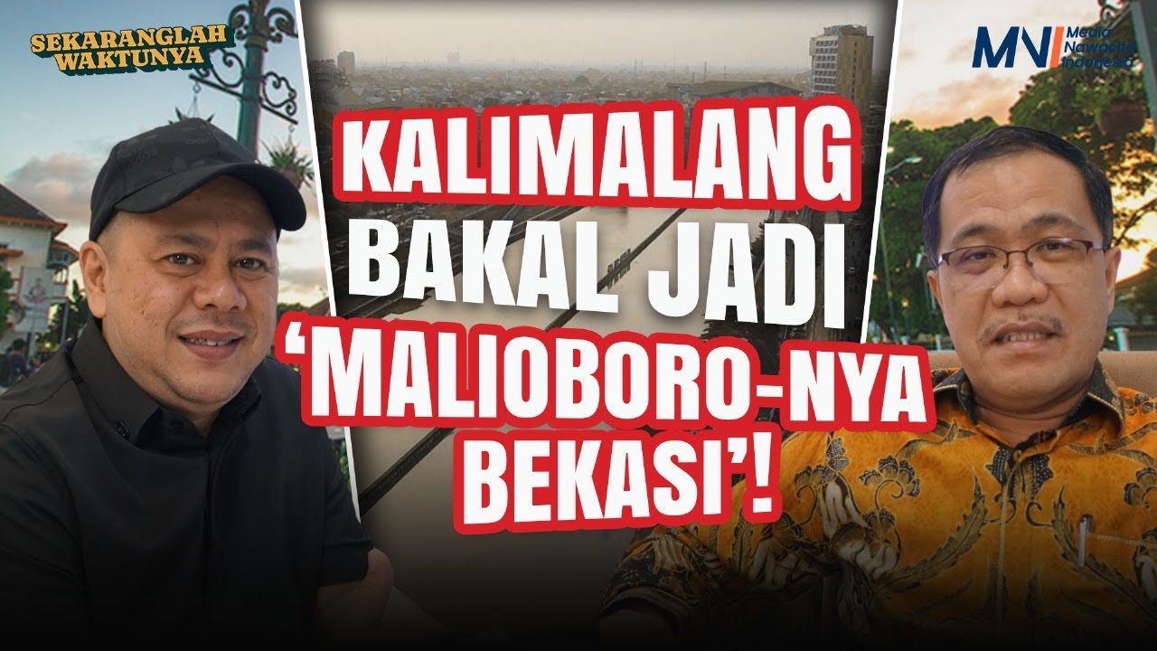 Faisal Ungkap Rencana Besar! Transformasi Kalimalang Dari Sungai Biasa Jadi Ikon Wisata Kota Bekasi