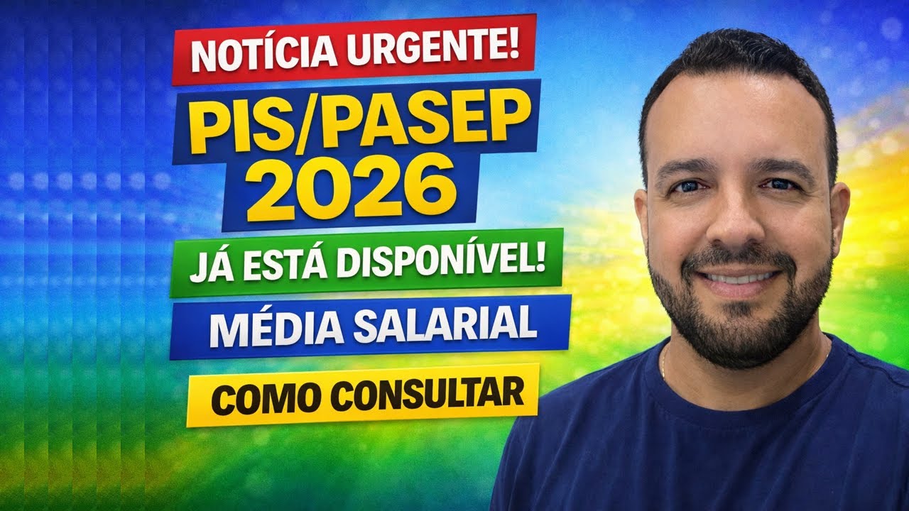 O FIM Da Sua Preocupação! PIS/PASEP 2026 Com MÉDIA SALARIAL DEFINIDA