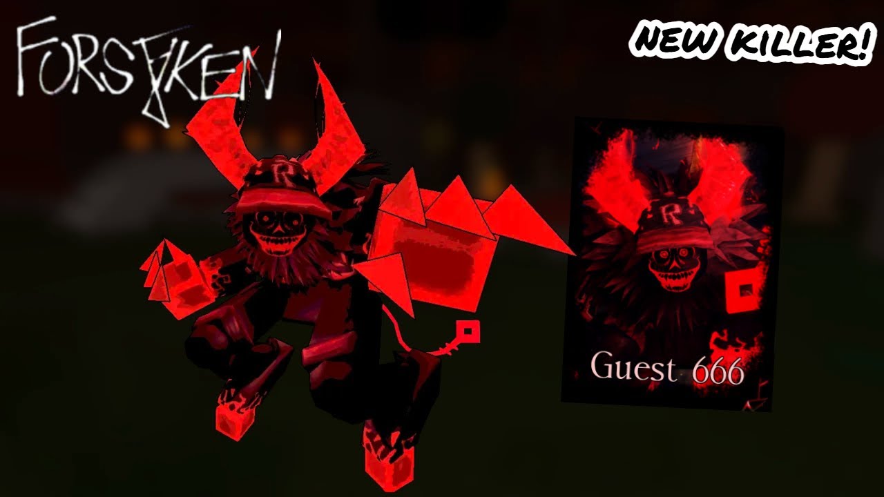 WINNING WITH NEW KILLER 'GUEST 666' IN FORSAKEN! | Roblox Forsaken