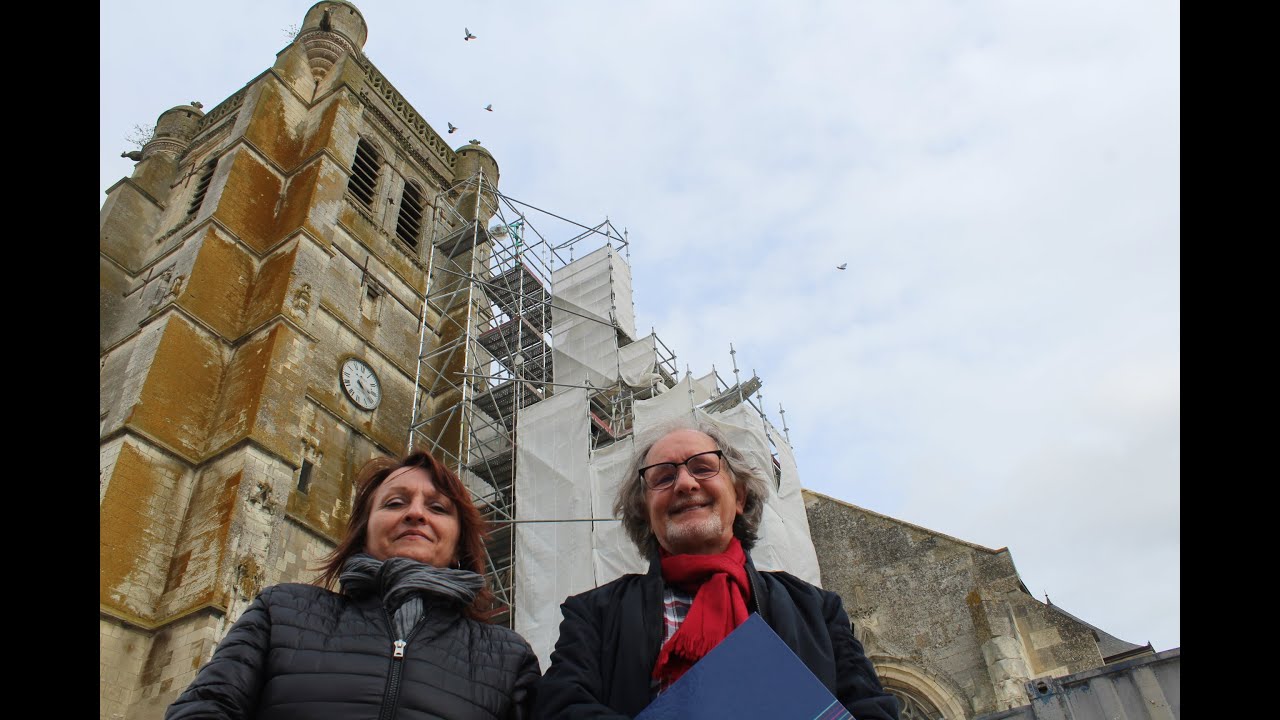 Caix/Somme : la façade occidentale de l'église retrouve une jeunesse