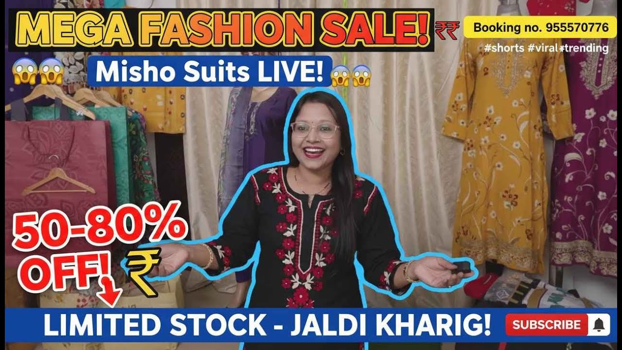 Booking no. 9555707576 #live #shoppping #suits #sale #meesho #shorts #viral #trending