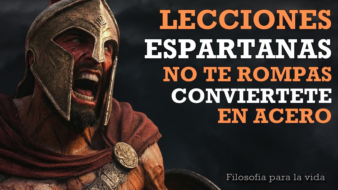 MOTIVACION ESPARTANA NO TE ROMPAS CONVIERTETE EN ACERO LECCIONES ESPARTANAS PARA LA VIDA