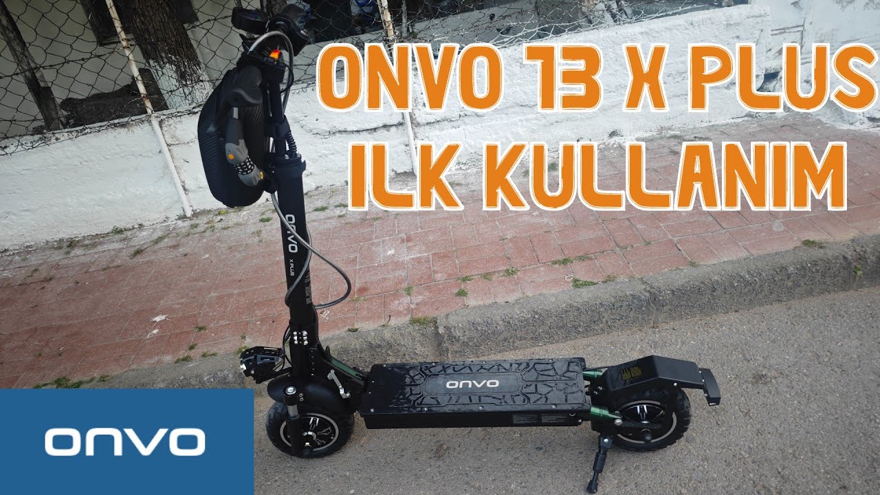 Onvo OV-013 X Plus 2000 W 2024 Elektrikli Scooter İlk Kullanım