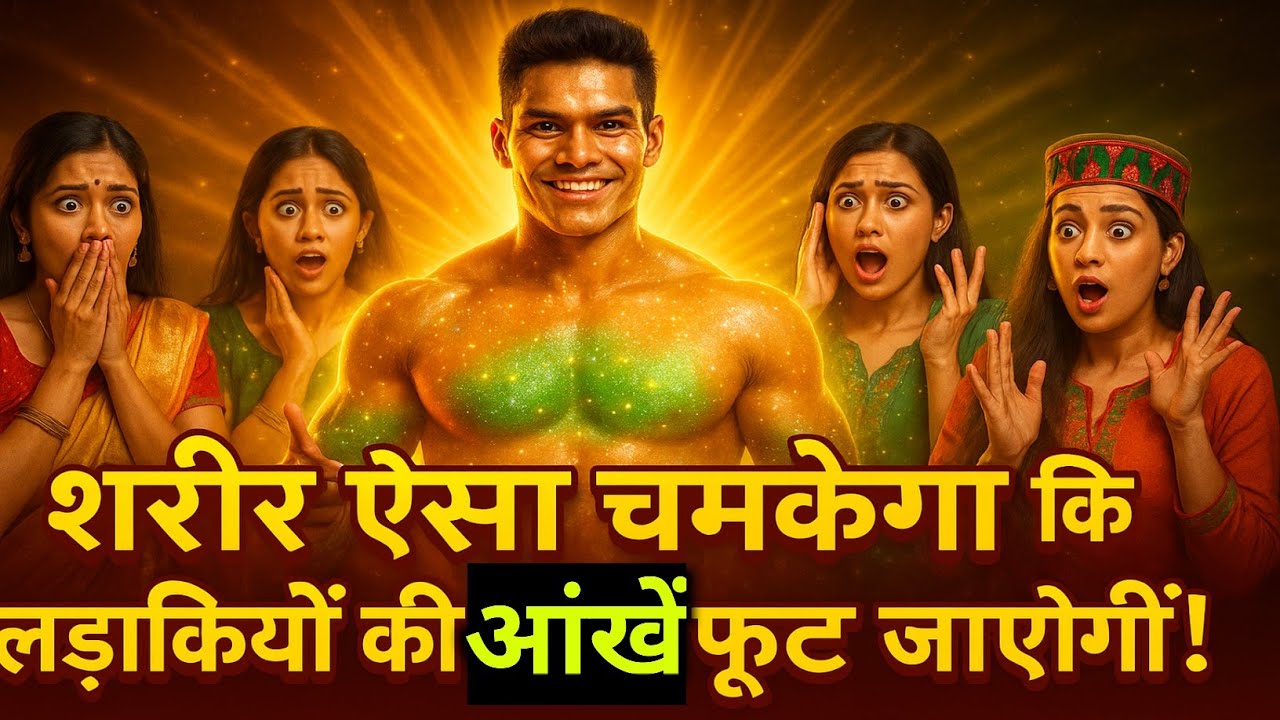 बॉडी ऐसी चमकेगी कि Girls पागल हो जाएंगी – Desi Power का Real Magic! | Brahmcharya Power
