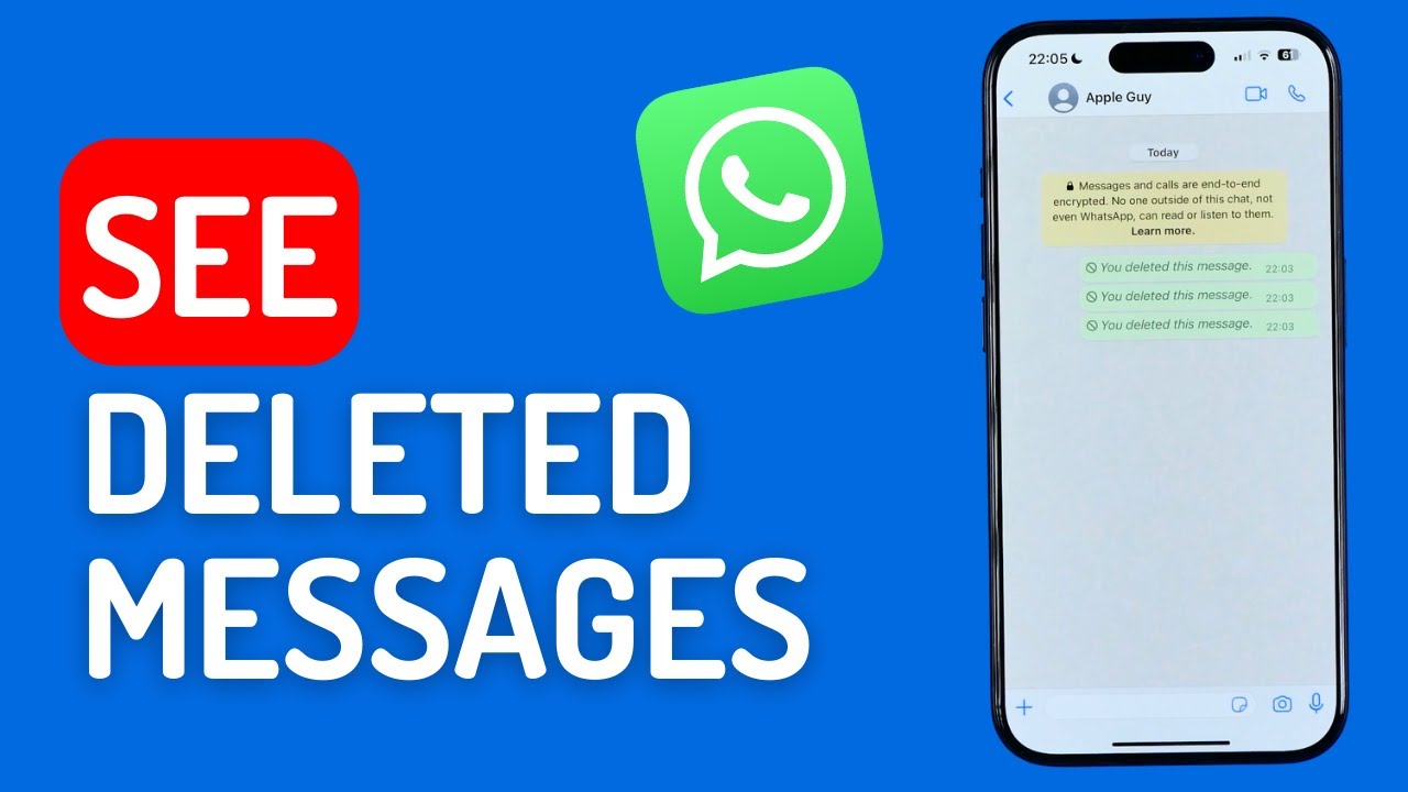 Как просмотреть удаленные сообщения в Whatsapp (iPhone и Android)