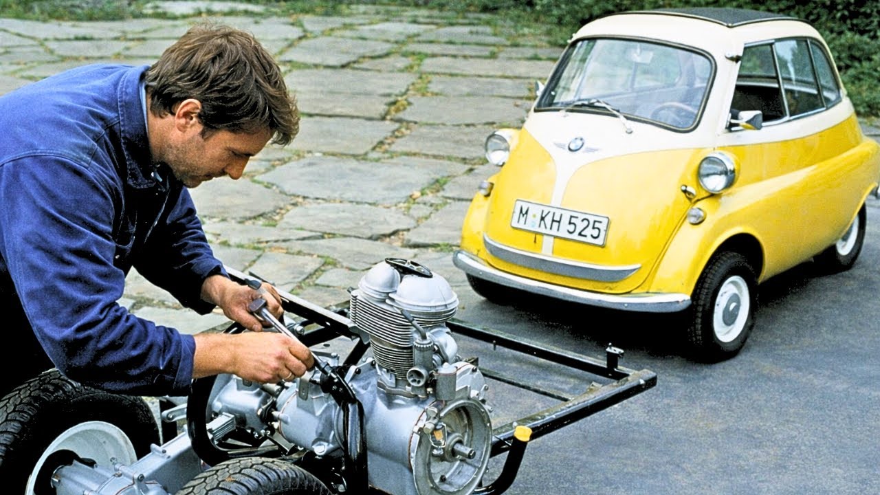 BMWs kleinster Motor: Wie konnte die Isetta trotz ihres Basismodells so viel Leistung erbringen?