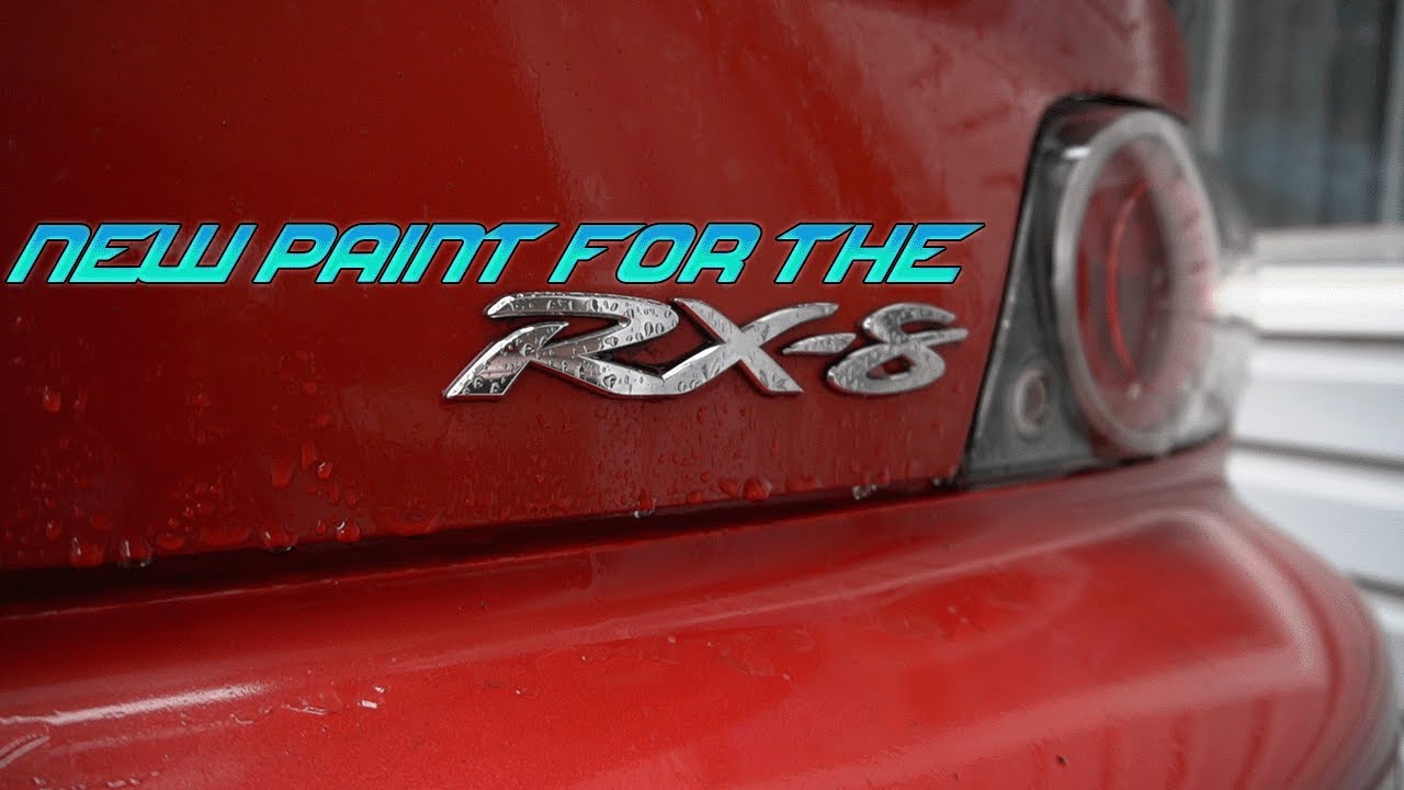 Fixing Pealing Clear Coat On The Rx8
