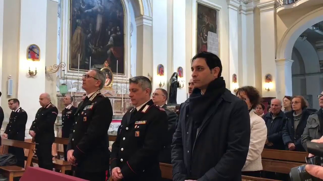 Messa in ricordo del maresciallo dei Carabinieri Alfredo Agosta