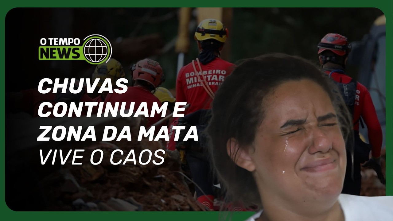 Chuvas na Zona da Mata: equipes de resgate não param e desabrigados aumentam | O TEMPO News