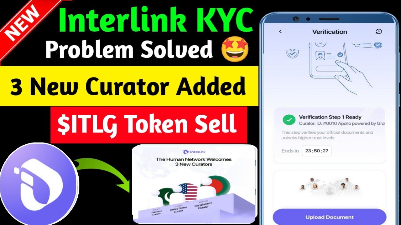 📡Interlink Network 3 New Curators Added | Interlink Network KYC Verification Slot Coming Soon