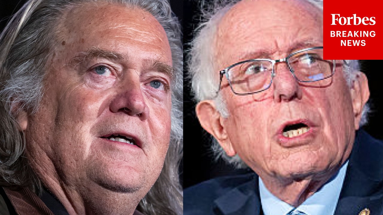 Bernie Sanders, Steve Bannon, More Team Up For 'Pro-Human Assembly' To 'Chart A Better Path For AI'