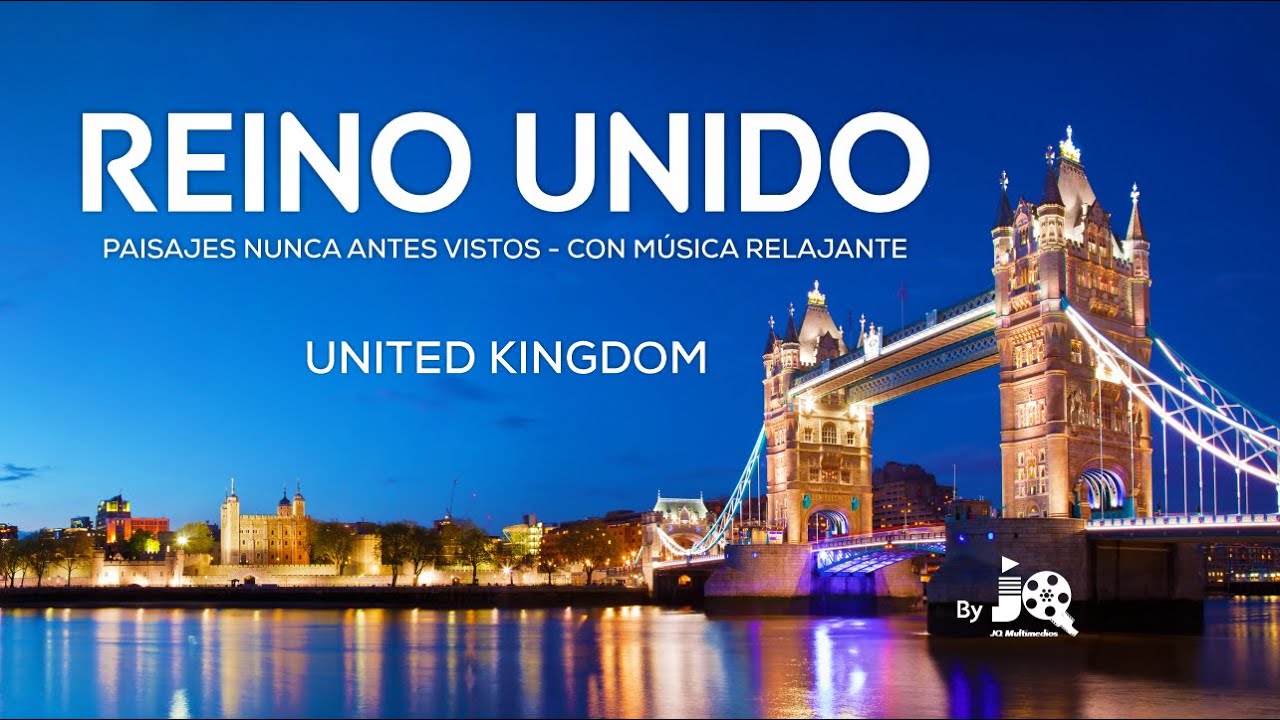 Reino Unido en 4K | Música Relajante para Trabajar, Estudiar o tu Oficina 🇬🇧
