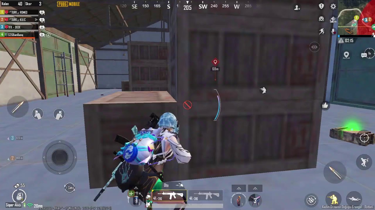 Rank kasıyoruz TURK ROMEO - PUBG MOBİLE