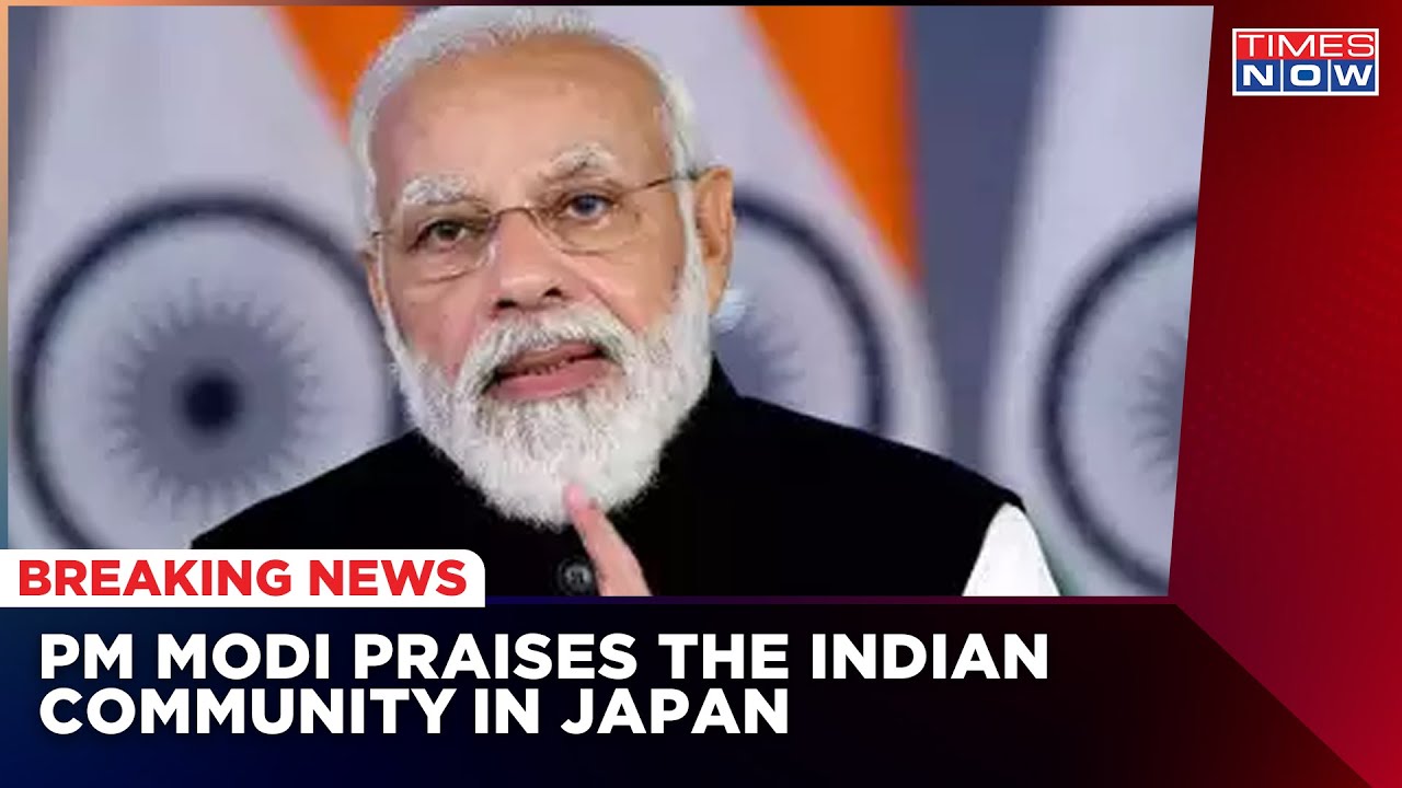 PM Modi Praises Indian Community In Tokyo, Says, 'Indians Are Always Connected To Their Roots'