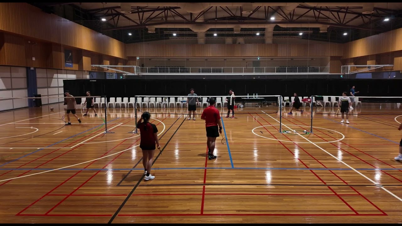 Social Night | Badminton | JM & Ezekiel vs Ted & player1