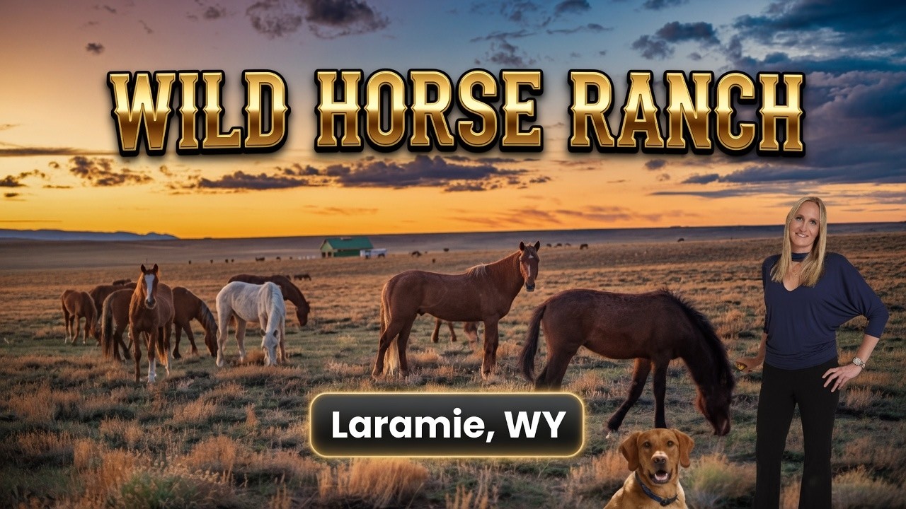 Your Wyoming Dream Awaits! Living at Wild Horse Ranch near Laramie