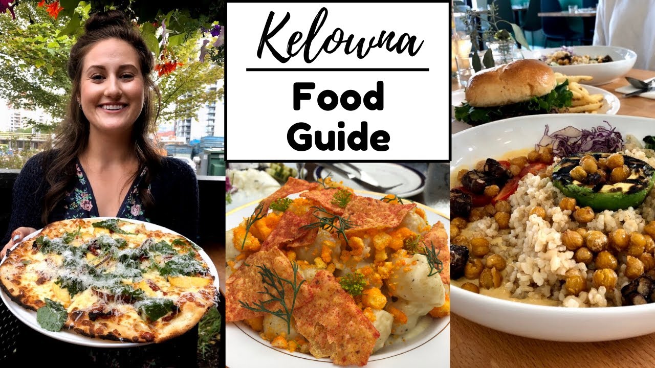 WHERE TO EAT IN KELOWNA (Food Tour Vlog) | SB