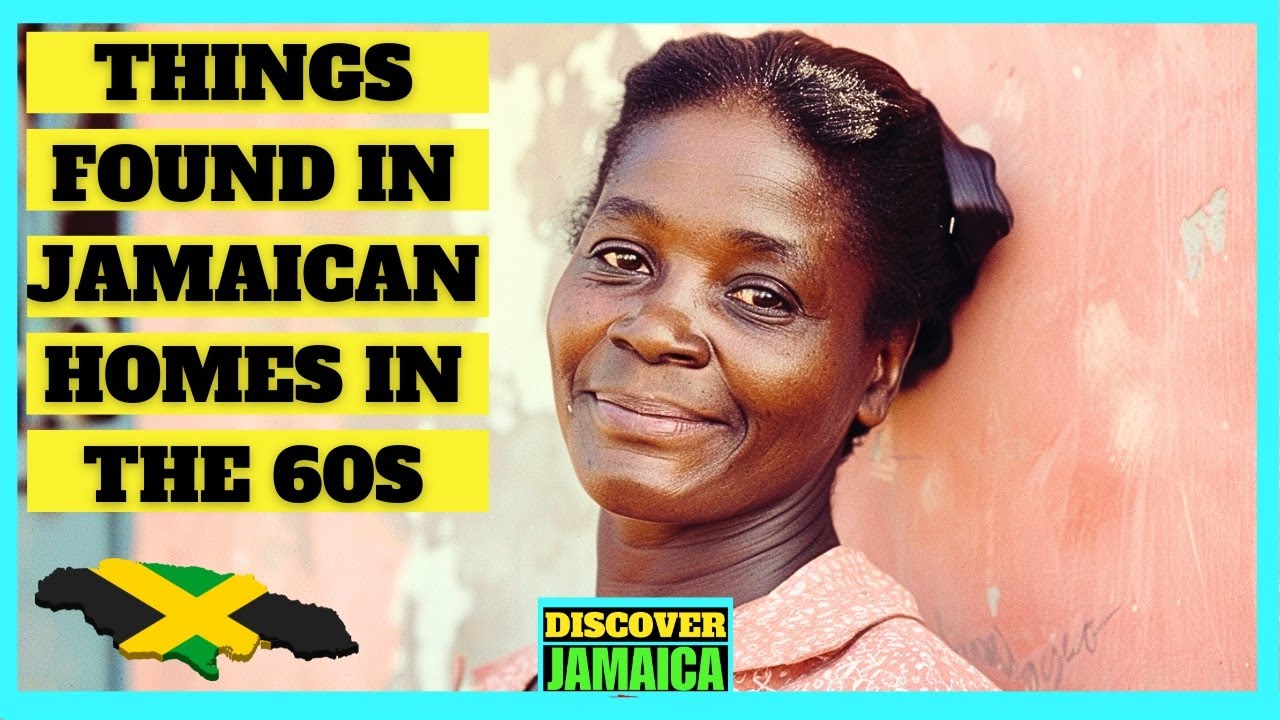 JAMAICAN HOUSEHOLD ITEMS FROM THE 60S