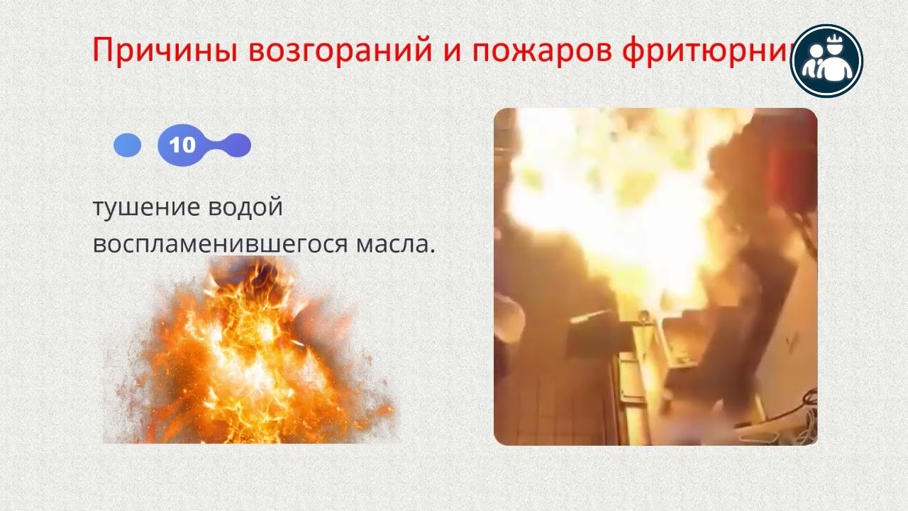 Инструктаж для работы на фритюре