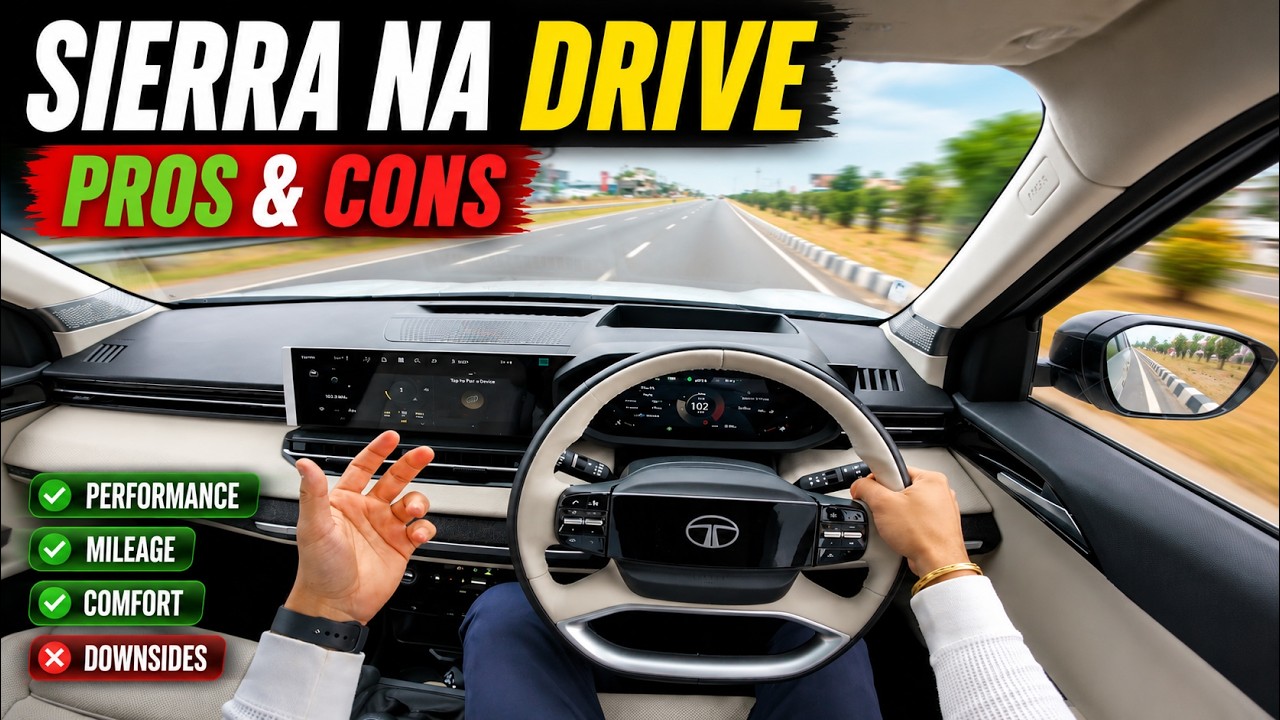 Tata Sierra 1.5NA Drive Review City & Highway @Indiantorque