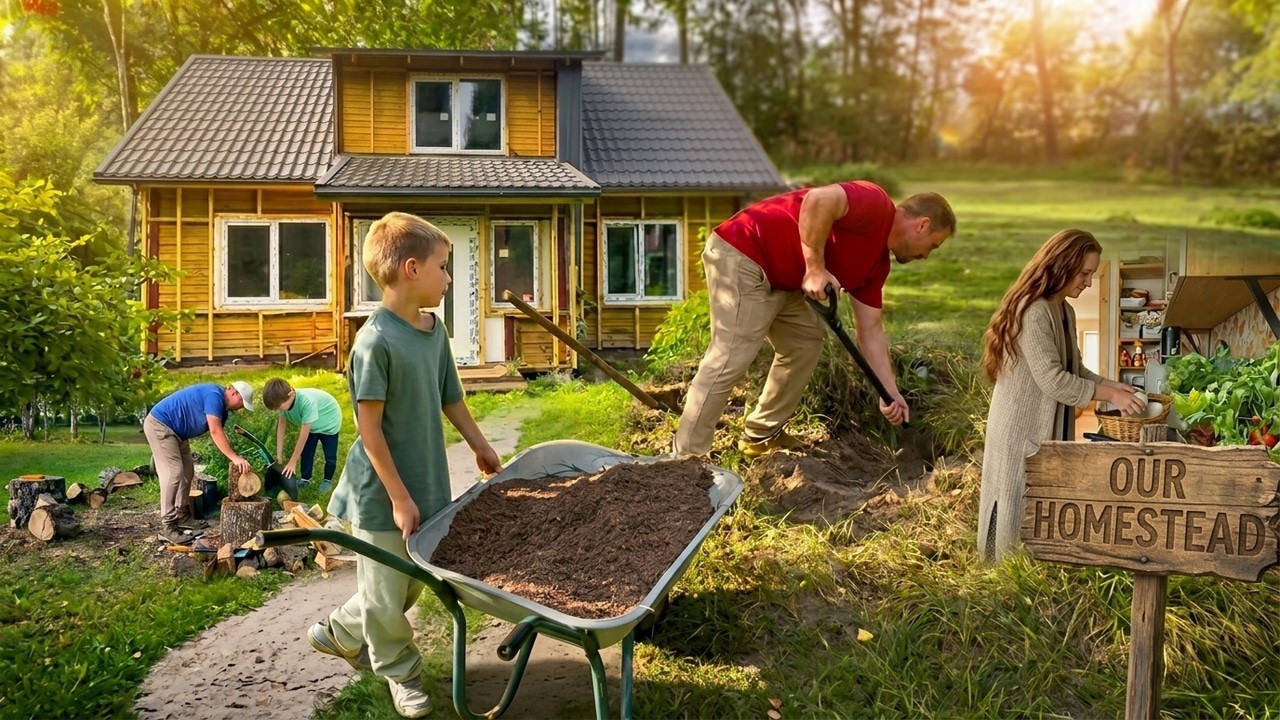 We left the USA to raise our kids in a village–homestead nobody wanted–from city life to homestead